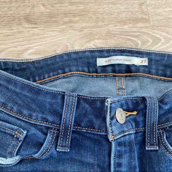 Levi’s 535 Super Skinny Size 27 - Picture 6 of 8